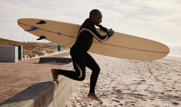 Body surfing at Red Frog Beach